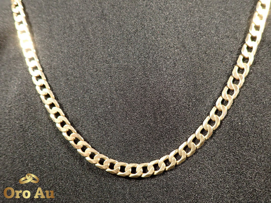 9ct Yellow Gold Curb Link Chain 52cm 31.04g