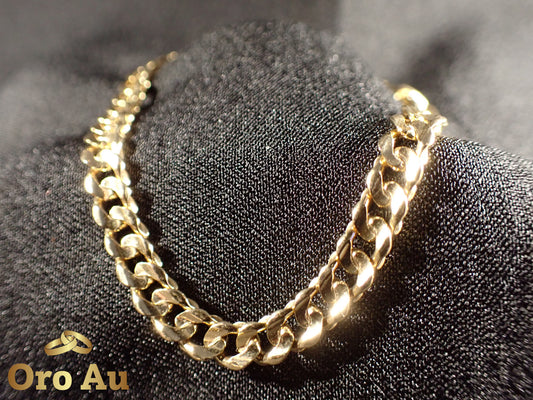 9ct Yellow Gold Bracelet 19cm 9.91g