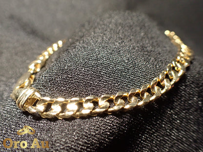 9ct Yellow Gold Bracelet 19cm 9.91g