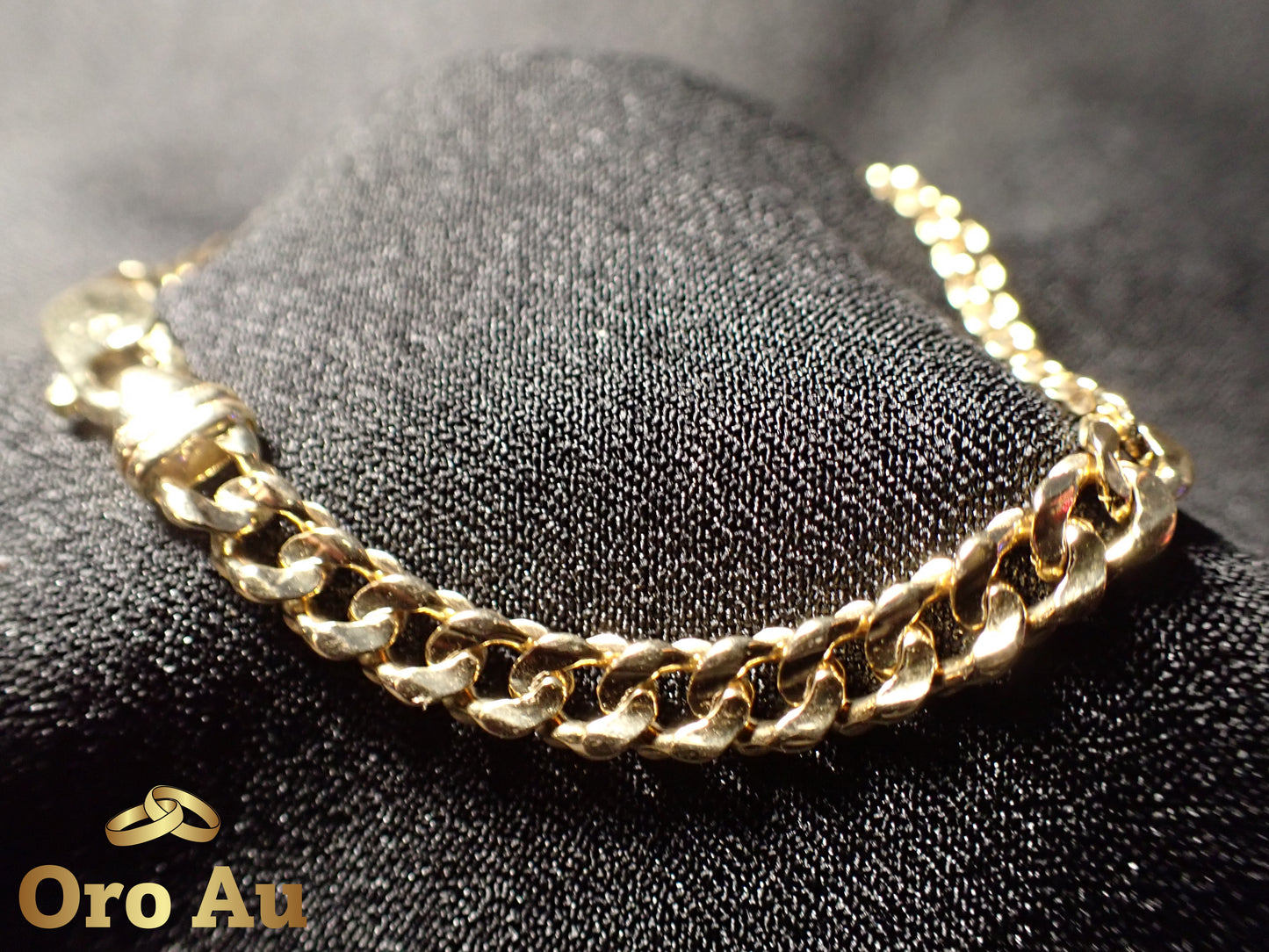 9ct Yellow Gold Bracelet 19cm 9.91g