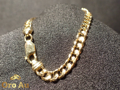 9ct Yellow Gold Bracelet 19cm 9.91g