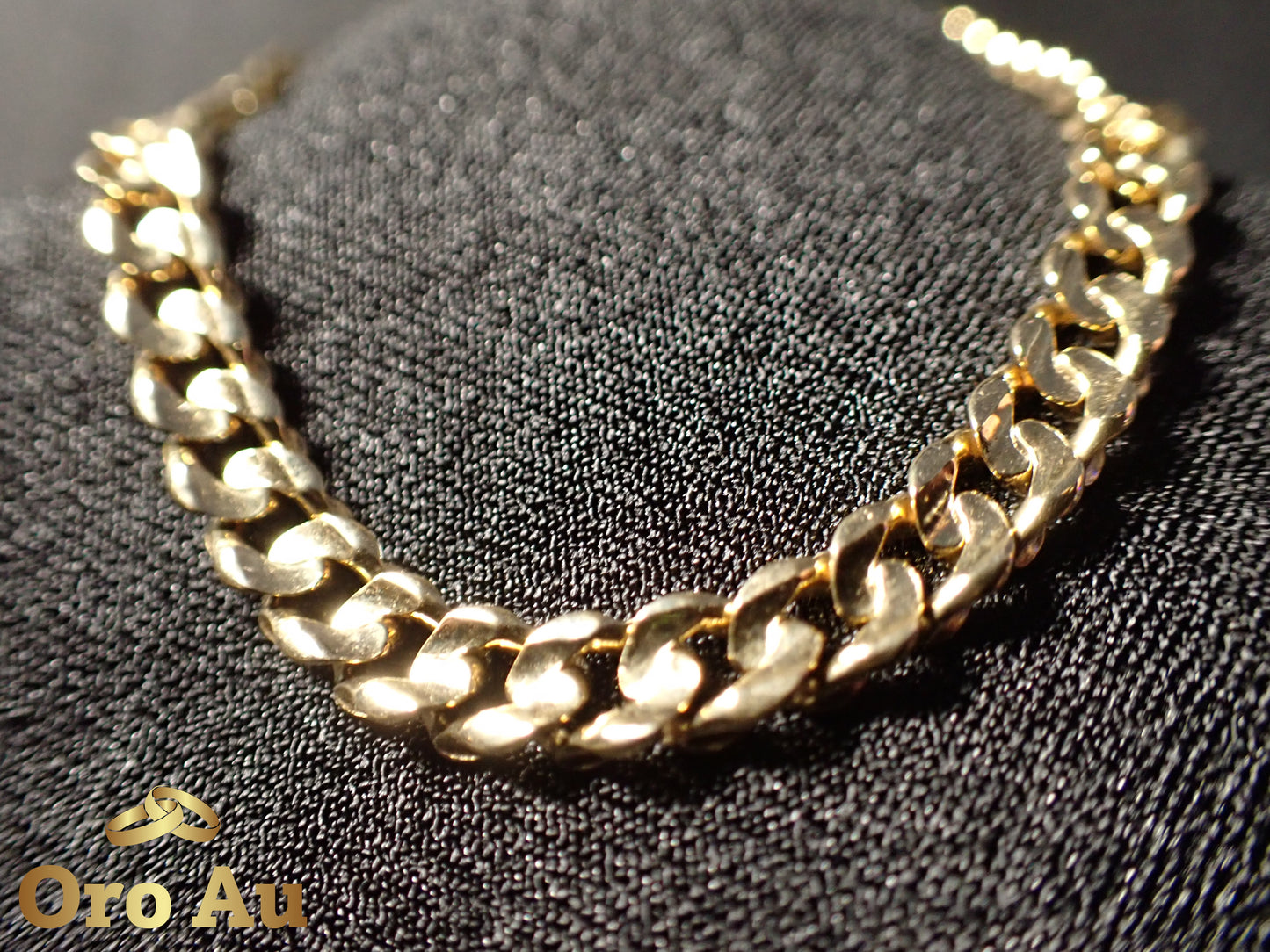 9ct Yellow Gold Bracelet 19cm 9.91g