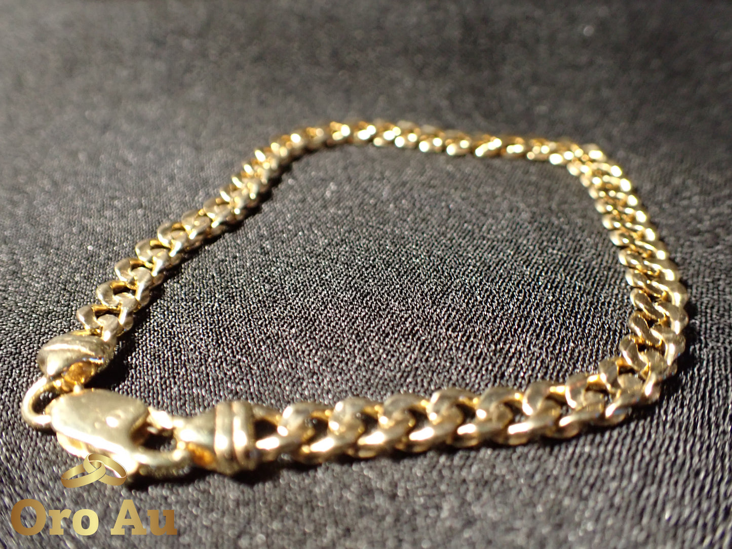 9ct Yellow Gold Bracelet 19cm 9.91g