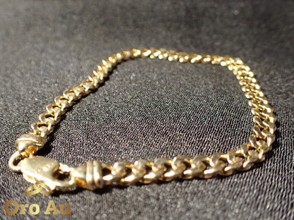 9ct Yellow Gold Bracelet 19cm 9.91g