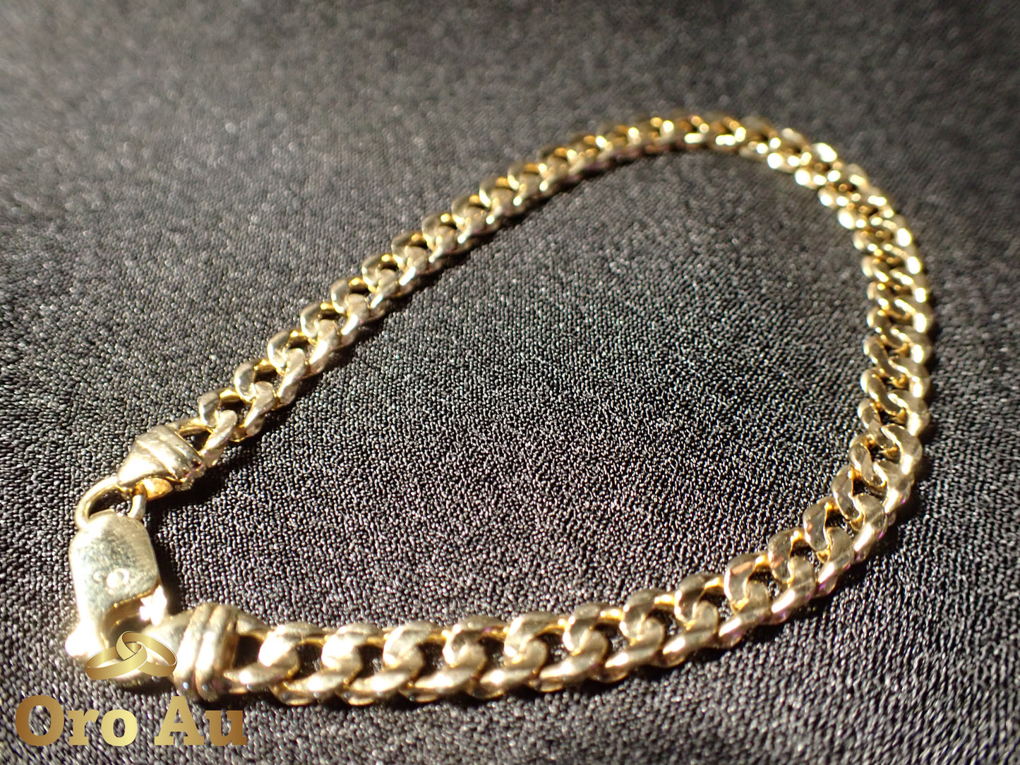 9ct Yellow Gold Bracelet 19cm 9.91g