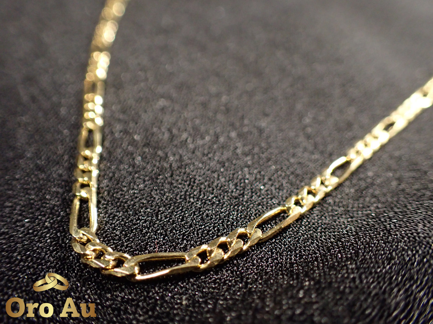 9ct Yellow Gold Necklace 55.5cm 7.73g