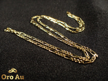 9ct Yellow Gold Necklace 55.5cm 7.73g