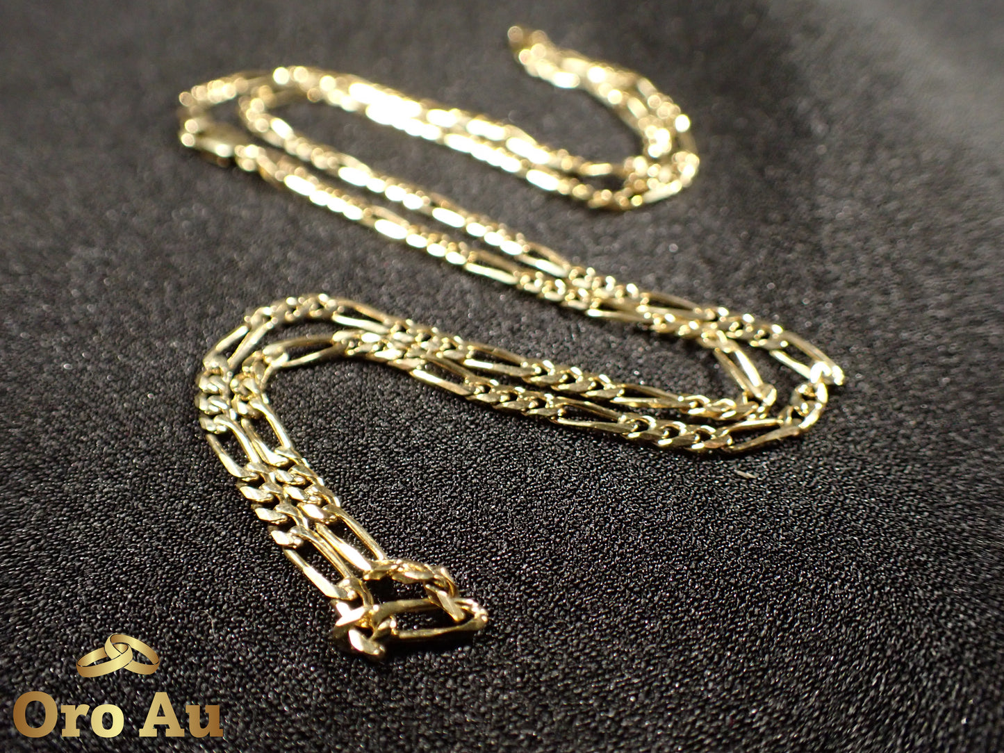 9ct Yellow Gold Necklace 55.5cm 7.73g