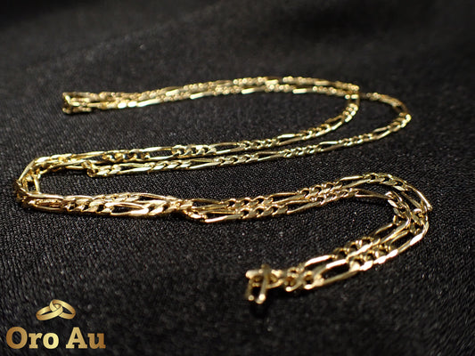 9ct Yellow Gold Necklace 55.5cm 7.73g