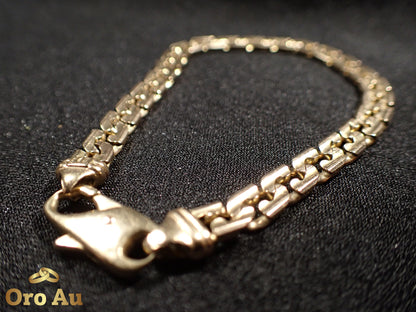 9ct Yellow Gold Curb Link Bracelet 20cm 15.59g