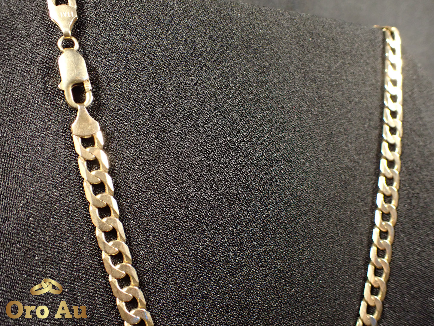 9ct Yellow Gold Curb Link Chain 52cm 31.04g