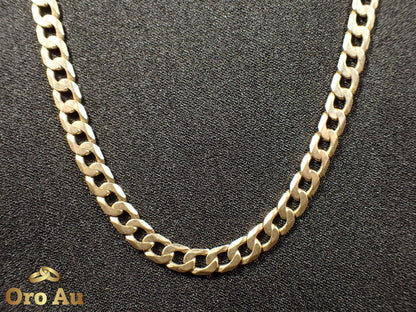 9ct Yellow Gold Curb Link Chain 52cm 31.04g