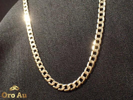 9ct Yellow Gold Curb Link Chain 52cm 31.04g