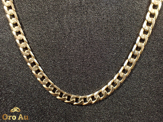9ct Yellow Gold Curb Link Chain 49cm 20.51g