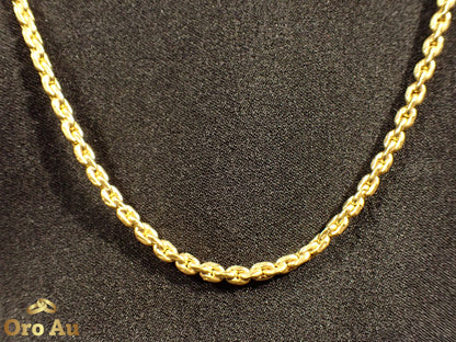 23ct Yellow Gold Chain 59cm 15.2g