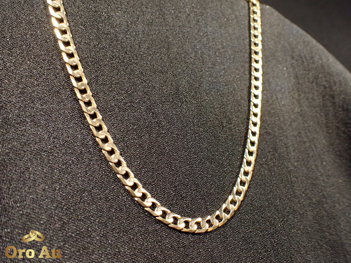 9ct Yellow Gold Curb Link Chain 49cm 20.51g