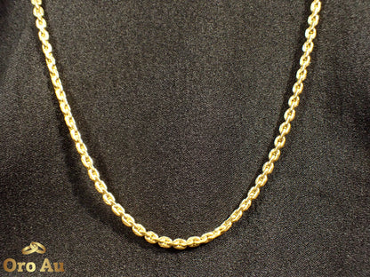 23ct Yellow Gold Chain 59cm 15.2g