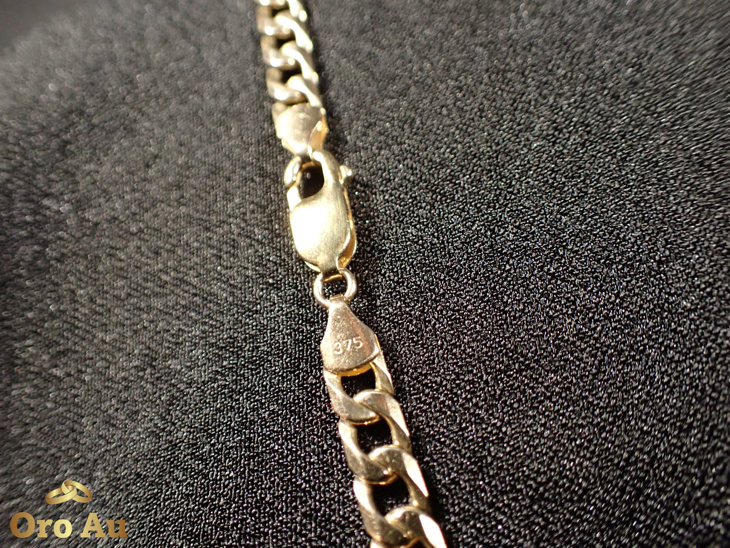 9ct Yellow Gold Curb Link Chain 49cm 20.51g
