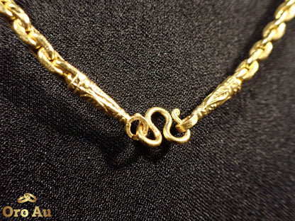 23ct Yellow Gold Chain 59cm 15.2g