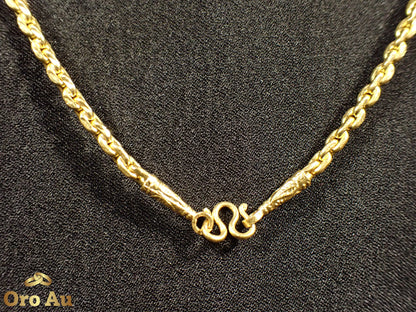 23ct Yellow Gold Chain 59cm 15.2g
