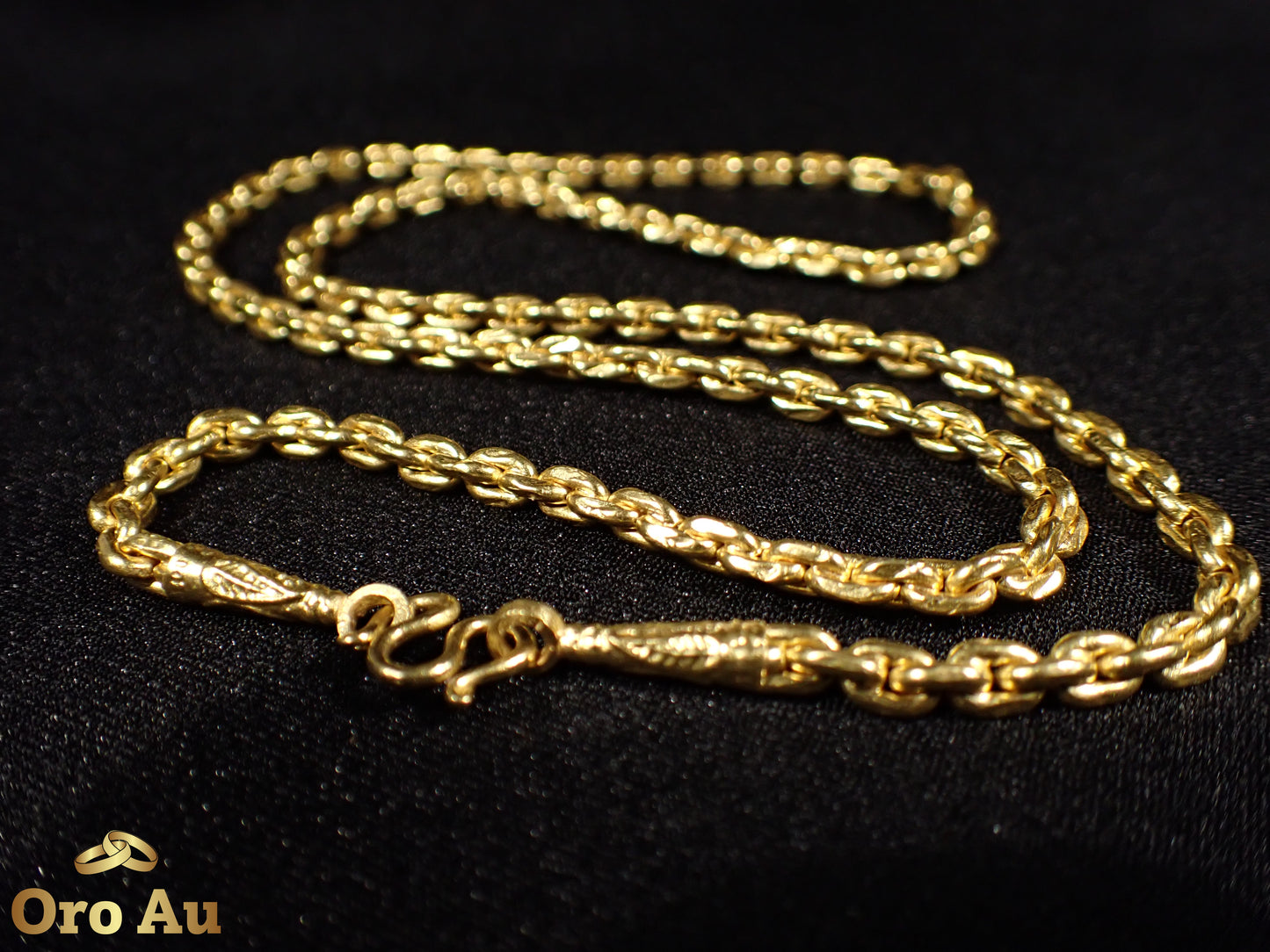 23ct Yellow Gold Chain 59cm 15.2g