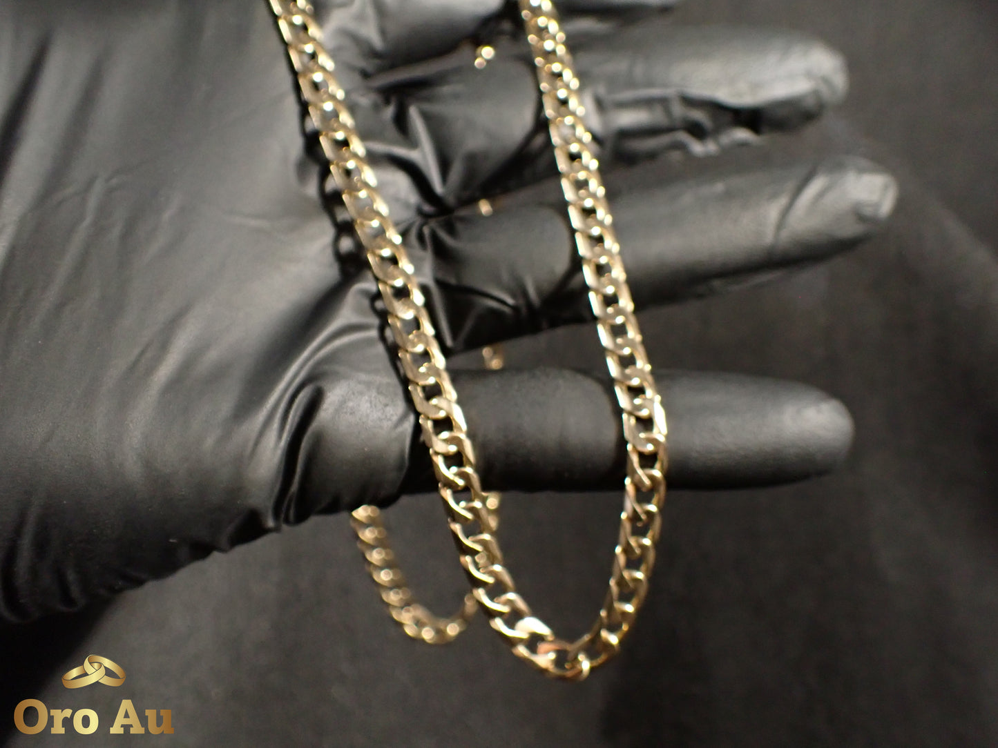 9ct Yellow Gold Curb Link Chain 49cm 20.51g