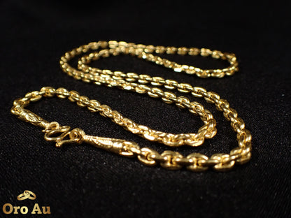 23ct Yellow Gold Chain 59cm 15.2g