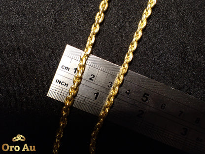 23ct Yellow Gold Chain 59cm 15.2g