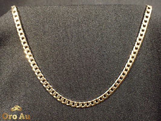 9ct Yellow Gold Curb Link Chain 50cm 21.9g