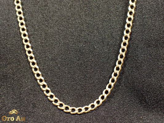 9ct Yellow Gold Curb Link Chain 60cm 19.85g