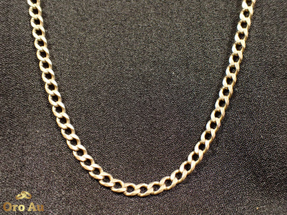9ct Yellow Gold Curb Link Chain 60cm 19.85g