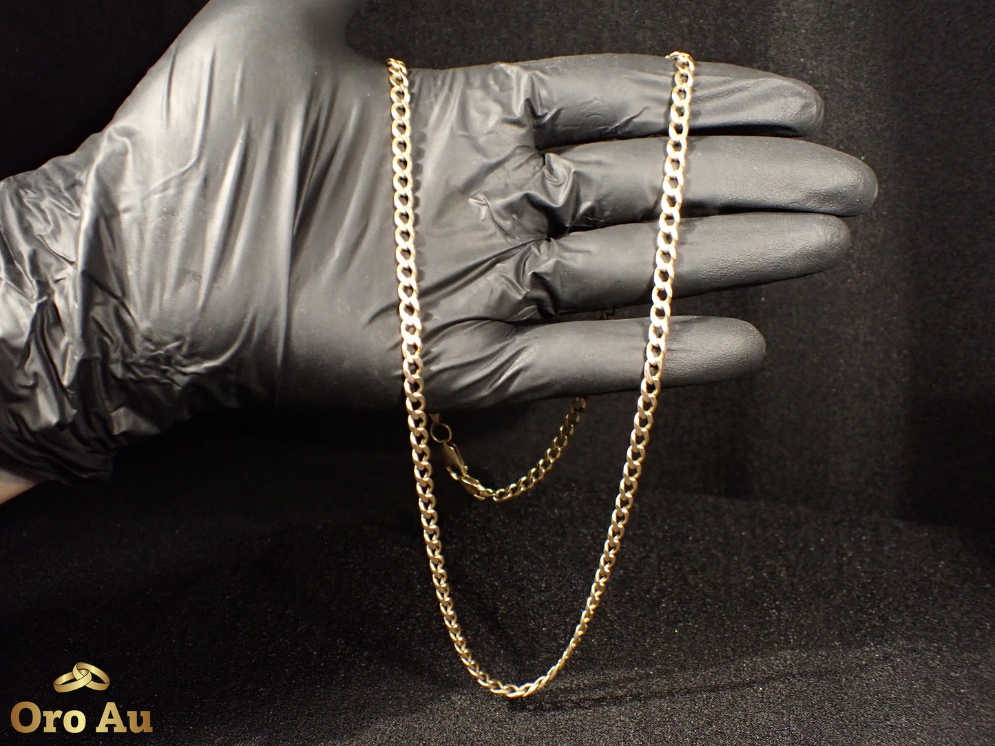 9ct Yellow Gold Curb Link Chain 60cm 19.85g